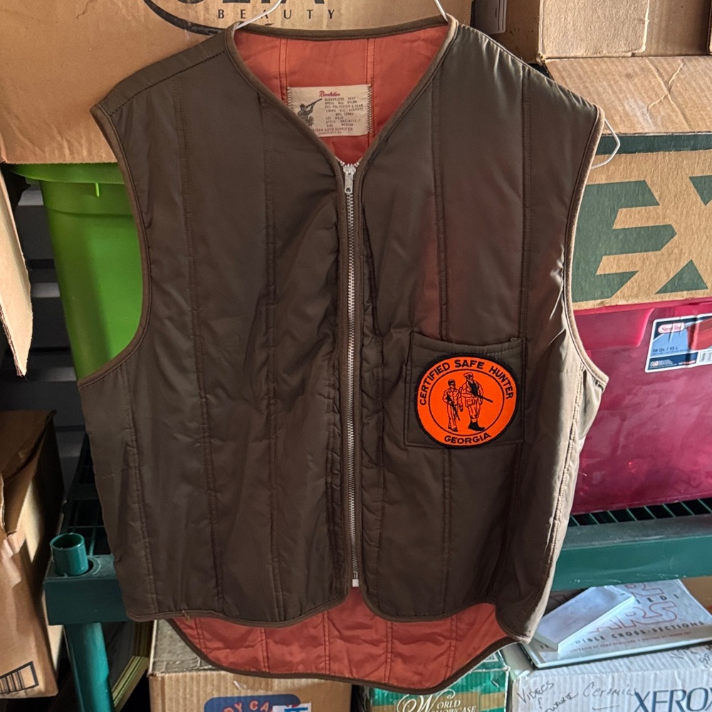 Revelation Orange Sleeveless Vest
